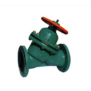 DC rubber lined diaphragm valve